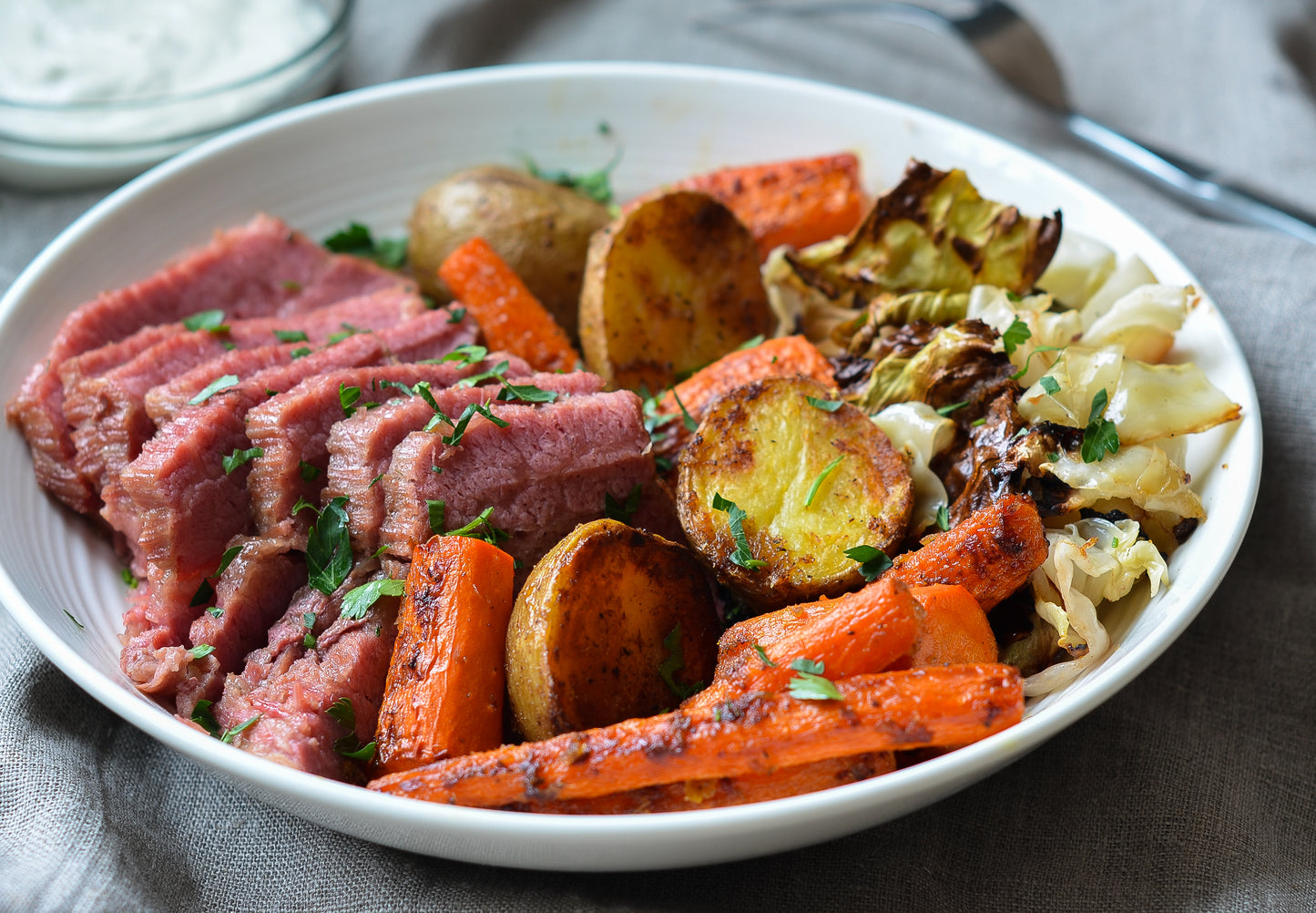 Corned Beef and Cabbage Dinner